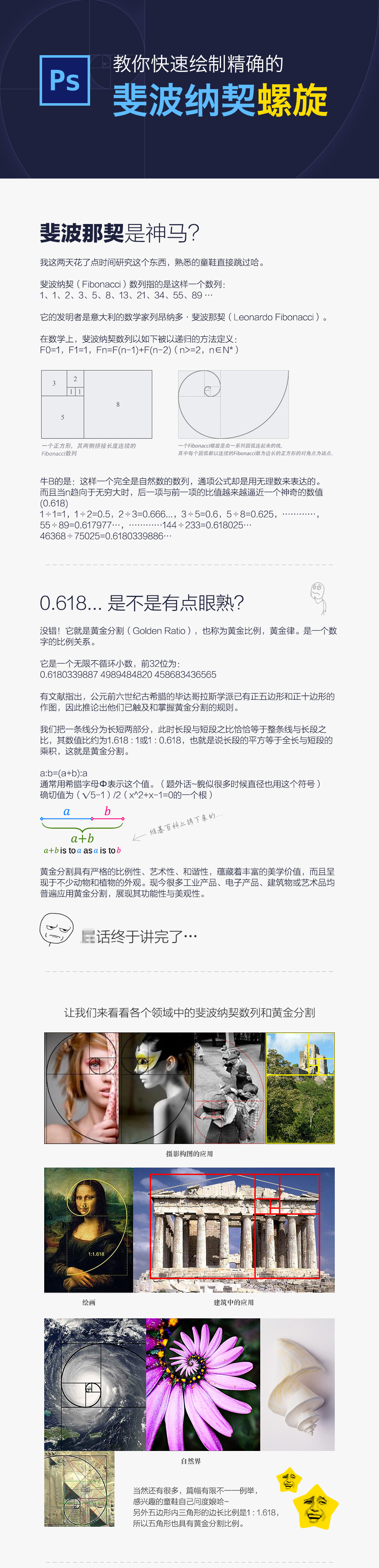 什么是斐波纳契螺旋