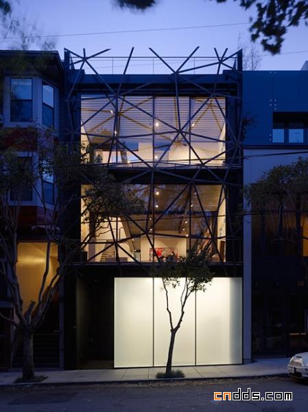 画廊住宅，一半艺术一半生活