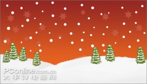 使用PS制作圣诞节主题贺卡,PSDEE.COM