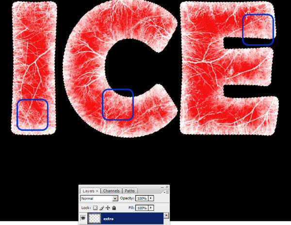 超详细！PS制作冰块积雪结合的冰雪字教程,PSDEE.COM