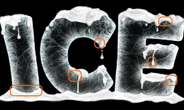 超详细！PS制作冰块积雪结合的冰雪字教程,PSDEE.COM