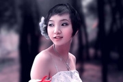 Photoshop把户外美女<font color="red">照片</font>调成靓丽的红色调