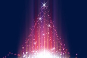 Photoshop制作梦幻的彩色光斑圣诞树