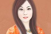 Photoshop把美女照片转为清纯的古典<font color="red">手绘</font><font color="red">效果</font>