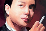 PS<font color="red">鼠绘</font>张国荣的经典人物画像