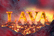 Photoshop怎么做效果逼真的火山<font color="red">岩浆</font>文字