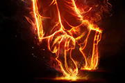 Photoshop打造超酷的火焰人腿/添加火焰