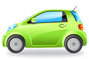 Photoshop制作一辆非常可爱的绿色小汽车
