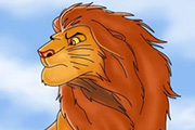 PS鼠绘卡通动物之狮子王