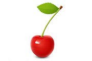 Photoshop制作一颗鲜嫩的<font color="red">樱桃</font>/绘制水果