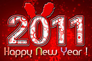 Photoshop制作喜庆的的兔年<font color="red">花纹</font>字/新年祝福字