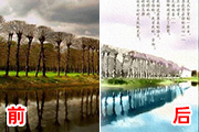 PS怎么把风景<font color="red">照片</font><font color="red">处理</font>成水彩诗意画效果