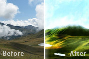 如何用PS把<font color="red">风景</font><font color="red">照片</font><font color="red">处理</font>成梦幻般的效果