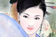 PS鼠绘淡<font color="red">水彩</font>风格的古典美女