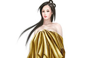 PS<font color="red">鼠绘</font>华贵的古典美女