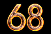 利用图层<font color="red">样式</font>叠加制作逼真的熔岩<font color="red">火焰</font>字