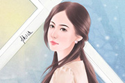 PS小说封面人物<font color="red">头发</font>部分的<font color="red">鼠绘</font>方法