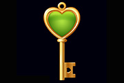 Photoshop镶宝石的黄金古<font color="red">钥匙</font>