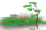 PS<font color="red">鼠绘</font>写意水彩画