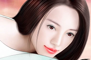 Photoshop简单把美女<font color="red">照片</font>转淡红色<font color="red">手绘</font>效果