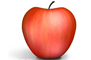 CS4自<font color="red">带</font>的3d工具制作逼真的红苹果