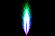 用滤镜制作彩色<font color="red">羽毛</font>