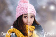 Photoshop巧为照片加上<font color="red">梦幻</font>的装饰元素