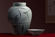 Photoshop鼠绘出精美的陶瓷罐与碗