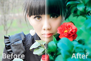 Photoshop让偏灰的手机照片再现自然<font color="red">色彩</font>