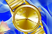 PS制作闪亮黄金钻石手表