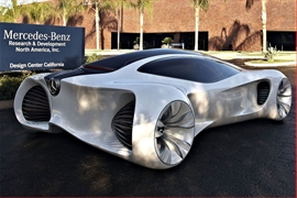 未来工业设计风格 奔驰概念跑车Biome设计欣赏