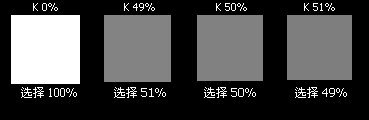 4-5 论选区的不透明度