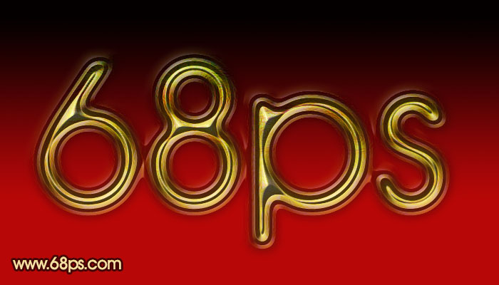 Photoshop制作古典<font color="red">金属</font><font color="red">浮雕</font>字