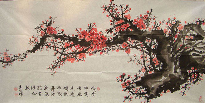 PS把制作重墨国画效果