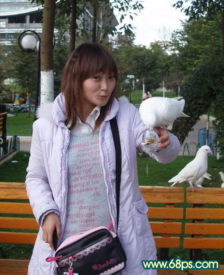 Photoshop制作暗调青黄色非主流效果