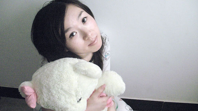 PS打造漂亮的淡青色非主流美女