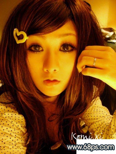 PS打造经典复古色非主流效果